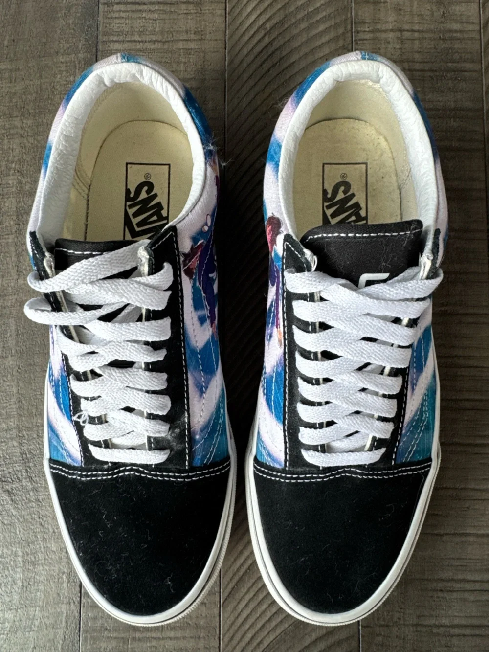 Old Skool Vans - Karl Jacobs x Journeys Dream SMP-Inspired Women’s 9.5/Men’s 8